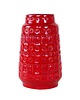wazony Wazon ceramiczny czerwony, niemiecki design, lata 60, produkcja: West Germany