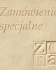 napisy dekoracyjne i tabliczki ZAMÓWIENIE SPECJALNE - numer domu, cyfry 3 i 9 szaro-brązowe.