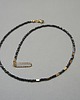 chokery Choker  (Hematyt graphite)  - szlachetna kolekcja