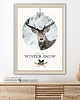plakaty Plakat Winter snow