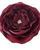 broszki Broszka bordowa  10cm kwiat