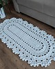 dywany Dywan szydełkowy ze sznurka owalny 50cmx100cm
