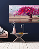 obrazy Obraz na płotnie PEJZAŻ DZREWO- 150x60cm