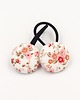ozdoby do włosów dla dzieci Gumeczki do włosów w kwiatuszki FLORENCE PINK