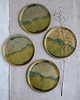 patery i talerze Zestaw 4 talerzy ceramicznych