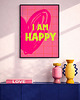 plakaty Plakat  I am happy