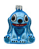 bombki Bombka choinkowa szklana ręcznie malowana: Stitch: błękitny