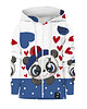 bluzy dla chłopców Bluza Zamek Chłopiec DR.CROW Panda