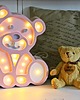 lampy do pokoju dziecka Lampa drewniana LED do dziecięcego pokoju - MIŚ