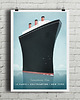plakaty Transatlantyk - vintage plakat