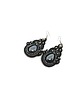 kolczyki soutache Czarne kolczyki sutasz - kolekcja Thalia