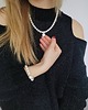 naszyjniki - inne Naszyjnik - Perły Marki Swarovski