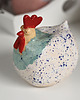 ozdoby wielkanocne Ceramiczna  kura wielkanocna