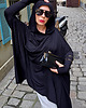 tuniki damskie New Tunika Geometric Kaptur