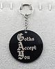 breloki Brelok akryl goth 030