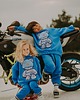 bluzy dla chłopców Dres oversize Blue  Teddy