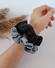 gumki do włosów Jedwabne scrunchie, gumka do włosów - zestaw 2 scrunchie