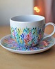 filiżanki Filiżanka 200ml Porcelana Multikolor