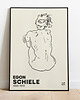 plakaty Egon Schiele - Exhibition Poster