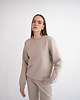 bluza bez kaptura damska Bluza Taupe