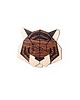 broszki Drewniana broszka Tiger Brooch
