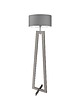 lampy podłogowe Drewniana lampa podłogowa do sypialni LED BALI