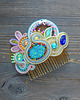 spinki i klamry do włosów Secret Garden- grzebyk do włosów soutache