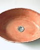 umywalki Ceramiczna umywalka Na różowo