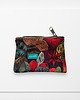 akcesoria różne Portfelik mini - kwiaty malowane - ogród