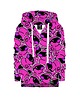 bluzy dla dziewczynki Bluza Zamek Dziewczynka DR.CROW Kaczki Pink