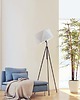 lampy podłogowe Metalowa lampa stojąca na trójnogu w stylu loft HAVANA