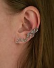 nausznice Nausznica  ażurowa na lewe ucho wire wrapping