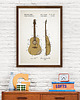 plakaty Gitara - patent - plakat A3