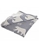 koce i narzuty Koc Bawełniany Koc Świąteczny Koc Pled Polar Bear 125x150 cm