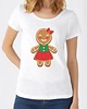 t-shirt damskie Koszulka  z nadrukiem Piernikowa dziewczyna