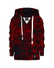 bluzy dla dziewczynki Bluza Dziewczynka DR.CROW Marble Dark