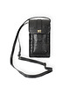 torby na ramię Torebka Phone Bag CZARNY KROKO
