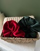 ozdoby do włosów dla dzieci Świąteczny scrunchie velvet 2  aksamitne gumki do włosów