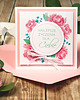 kartki scrapbooking Kartka z piwoniami akwarelowe kwiaty piękna romantyczna