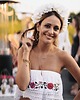 opaski do włosów Opaska z kwiatów sztucznych CHRISHELL