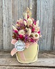 dodatki - różne Kompozycja z okazji Dnia Babci suszone kwiaty flower box