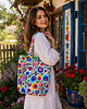 torby na zakupy Torba na zakupy torba shopper shopperka torba zakupowa łowicz folk