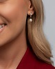 bransoletki - inne Złote kolczyki z perłą i cyrkonią Paraiso Naelia