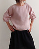 bluzki - inne Bluzka "COSMOS" old rose, 100% len S/M