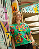 t-shirt damskie Disco - wygodna i wyrazista koszulka oversize