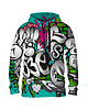 bluzy męskie Męska Bluza z kapturem DR.CROW Graff