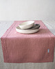 obrusy i serwetki Bieżnik Lniany DUSTY PINK