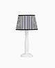 lampy do pokoju dziecka Lampka nocna w ciemne granatowe paski
