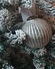 ozdoby choinkowe Bombka Bosco szklana 10x10 cm rustykalna złota