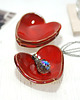 pojemniki na biżuterię Ręcznie robiona miseczka serce na drobiazgi, biżuterię, obrączki